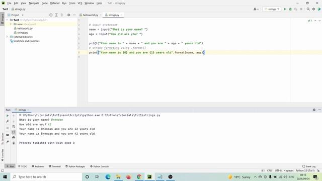 Python Print and Input functions, python basics - Python programming for beginners смотреть онлайн