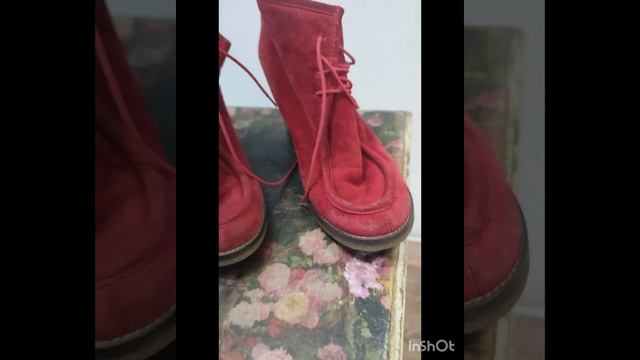 Ботинки Италия. Замша натуральная верх, кожа внутри. Танкетка 8,5 см, впереди 1 см. Размер 37.2500 смотреть онлайн