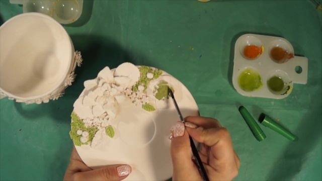 Работа с фарфором. Подглазурная роспись фарфора. смотреть онлайн