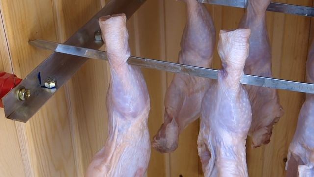Просушка мяса, перед копчением смотреть онлайн
