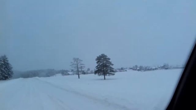 Дорога зимой//За что мы платим дорожный налог и акцизы за бензин???? Если за дорогами не следят!!!! смотреть онлайн