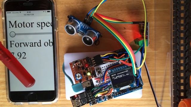 ESP-01 WebSocket test смотреть онлайн