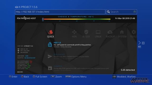 PS4 Fan Control with X-Project + New PS4 Homebrew File Manager смотреть онлайн