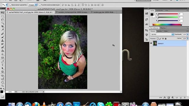 Photoshop Tutorial: Fisheye Effekt смотреть онлайн