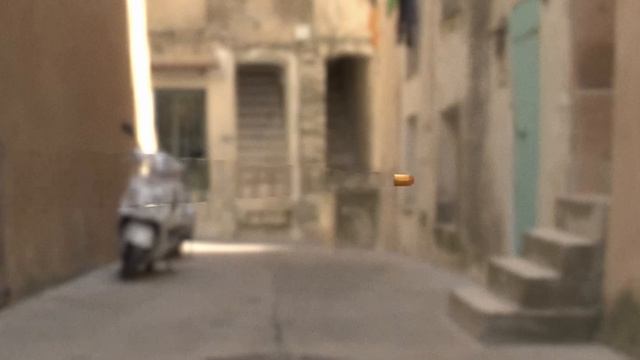 Bullet cuts through the air (Blender CGI Animation) смотреть онлайн