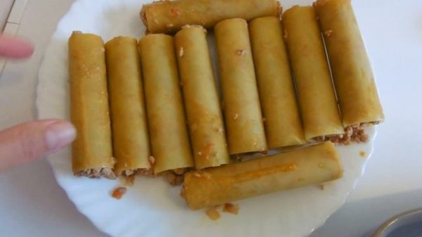 Каннеллони( Cannelloni) с мясным фаршем