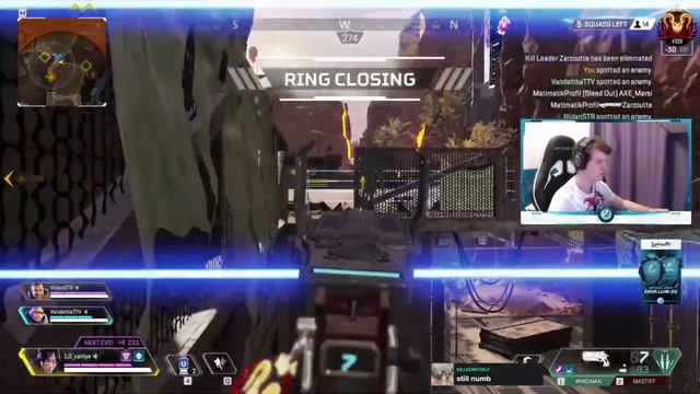 Wingman GOD (200iq NADE) LG xaniya Apex Predator c IllidanSTR Vendettka смотреть онлайн