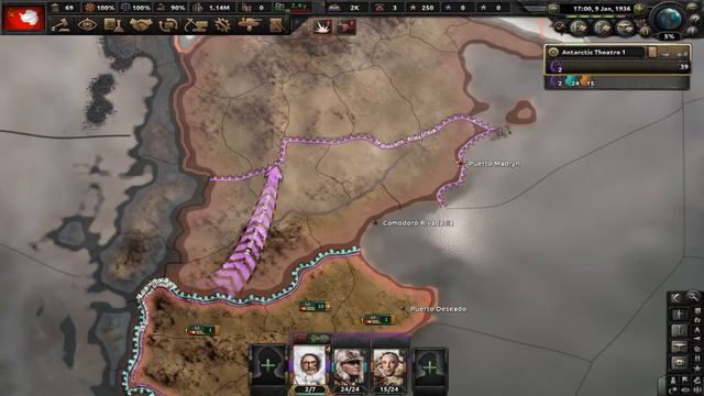 Hearts Of Iron 4: Kaiserredux - Antarctic Commune - Leon Trotsky And His Penguin Army