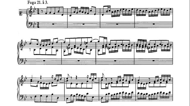 JS Bach: Prelude and Fugue in B flat major BWV 866 - Robert Riefling, 1958 - Metronome MCLP 85012 смотреть онлайн
