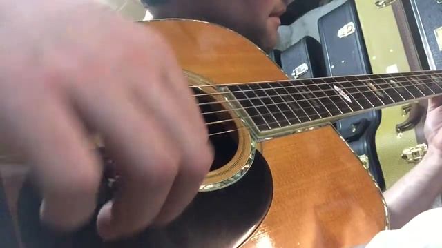 Aria W-100 Folk and Western guitar смотреть онлайн