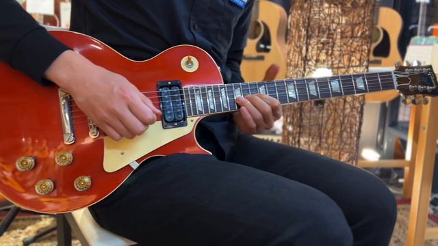 Gibson Custom Shop 2020 Japan Limited 1957 Les Paul Standard VOS Sparkling Burgundy【大変良い音します！】 смотреть онлайн