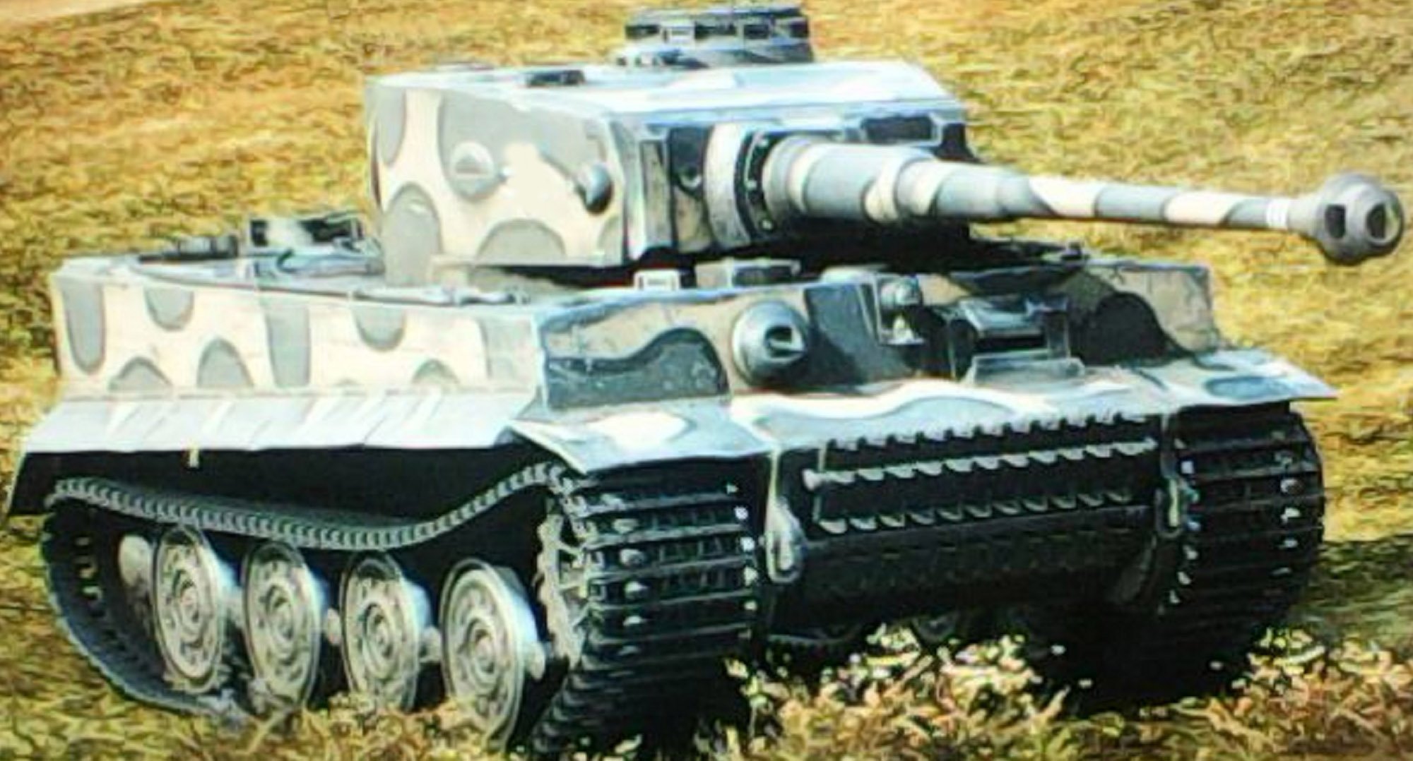 Танк Тигр ( PzKpfw VI ) в РККА смотреть онлайн