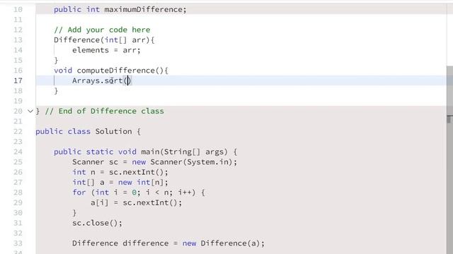 Hackerrank Day 14: Scope Solution - Java 8| Hackerrank 30 Days Of Code смотреть онлайн