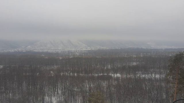 Лагерь Радуга. Вид на Жигулёвские горы. смотреть онлайн