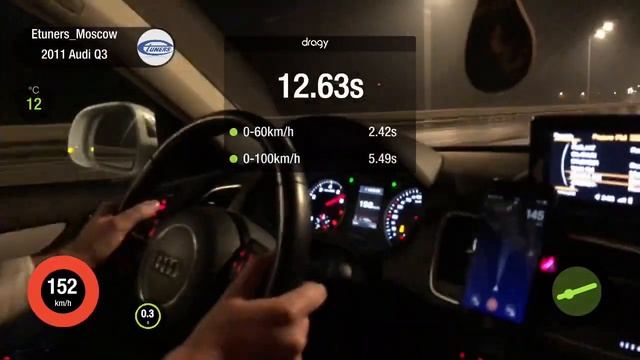 Замер на draggy q3 Etuners st1 + de cat смотреть онлайн