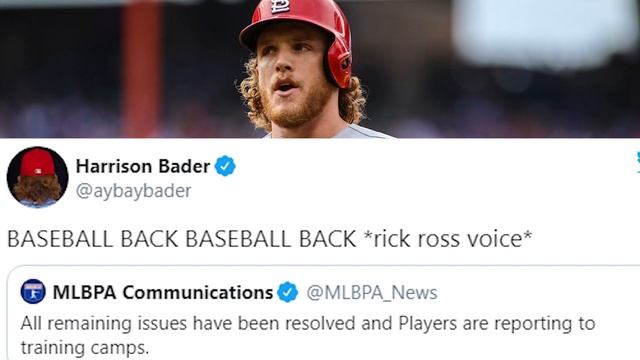 MLB Players REACT to the Return of Baseball смотреть онлайн