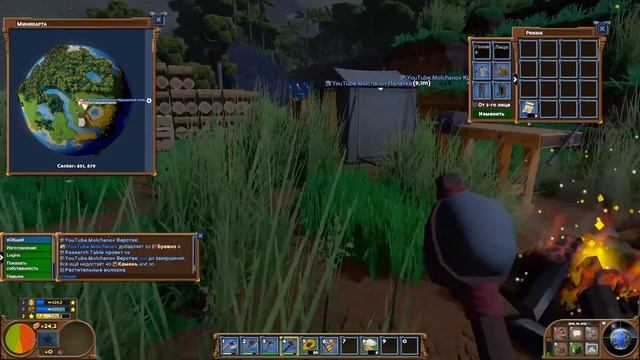Eco - global survival game. Прохождение. Первый дом. Стол для исследований. Плотницкий верстак смотреть онлайн
