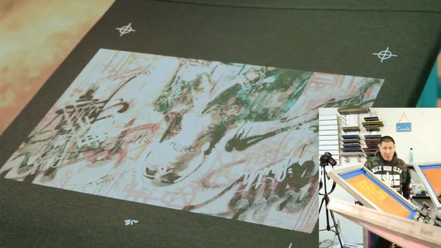 Screen Printing the "Hustle Faith" Design as a 6 Color Spot Process смотреть онлайн