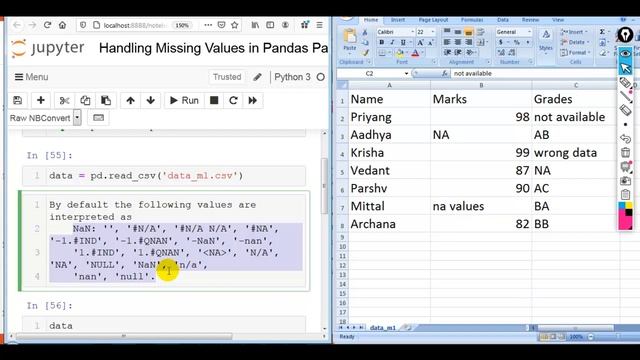 29. na_values | Handling Missing Values in Pandas | Part 2 смотреть онлайн