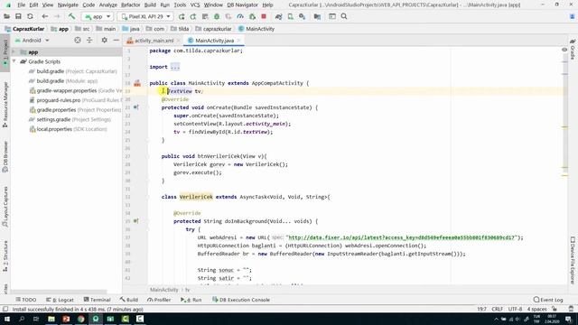 Android Studio - JSON Parse Uygulama-1 (Çapraz Kurlar) смотреть онлайн