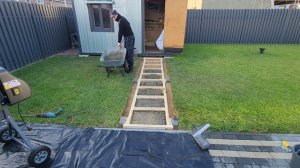 ОБЗОР и ТЕСТ  БЕТОНОСМЕСИТЕЛЯ HELMUT BM200? Сделал шаговую дорожку своими руками ?