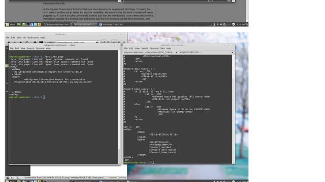 Unix & Linux: Shell script- syntax error: unexpected end of file смотреть онлайн