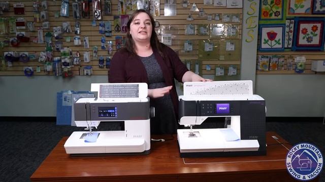 This or That Thursday with RMSV: Pfaff Quilt Ambition 630 vs Pfaff Expression 720 смотреть онлайн