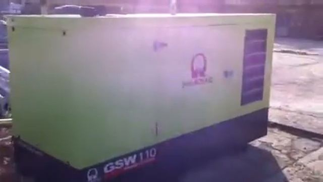 Дизельный генератор PRAMAC GSW 110P (Италия) смотреть онлайн