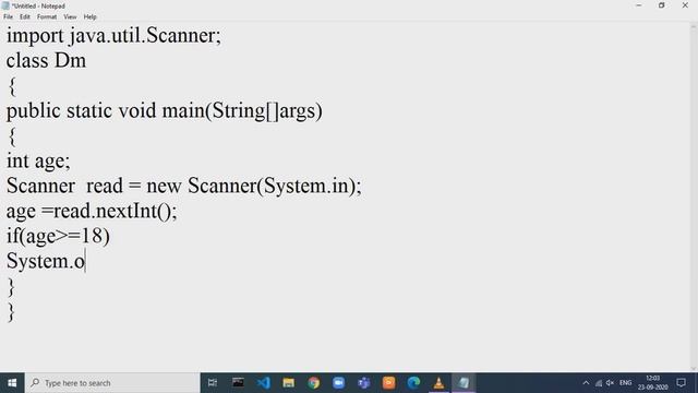 The if -else statement in Java смотреть онлайн