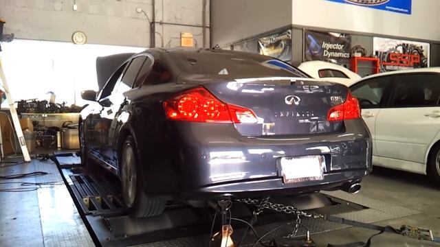2012 Infiniti G37s Sedan Stock dyno смотреть онлайн