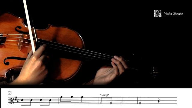 Pizzicato Puddle Stomp | Viola Etude (Preparatory Level)