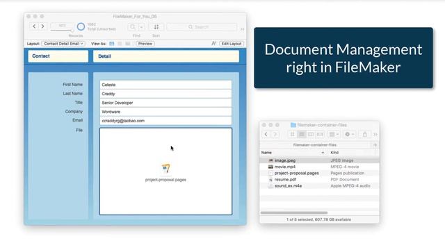 Filemaker Container Fields: Manage Files And Digital Media! | Beginner Tutorial | FileMaker For You