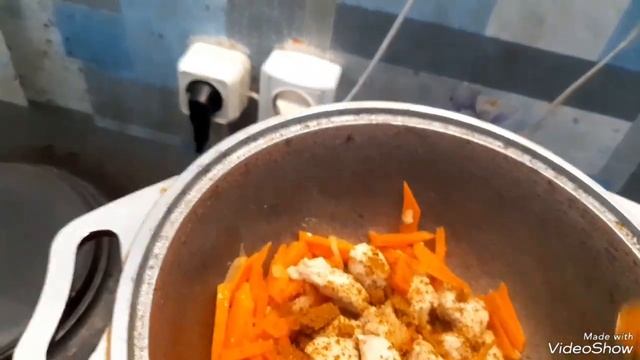 РАССЫПЧАТЫЙ ПЛОВ С КУРИЦЕЙ)ОЧЕНЬ ПРОСТО) смотреть онлайн