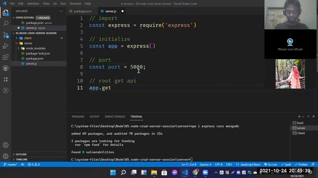 Node, Express, MongoDB | Part - 01 | Md. Rokibul Hasan | Coding Club Pro - Programming Community смотреть онлайн