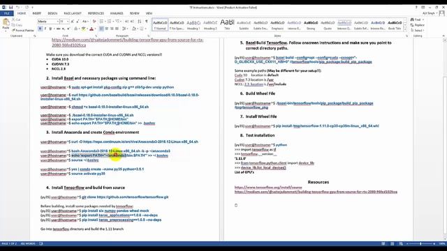 Install Tensorflow GPU on Ubuntu 16.04 LTS using cuda 10, cuDNN 7.3, NCCL 2.3 смотреть онлайн