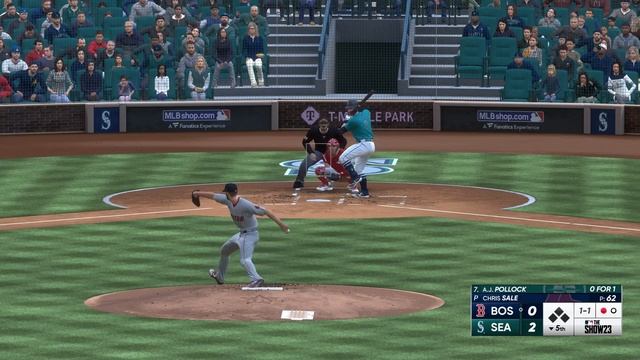 MLB The Show 23 Gameplay - Red Sox vs Mariners Full Game MLB 23 PS5 смотреть онлайн