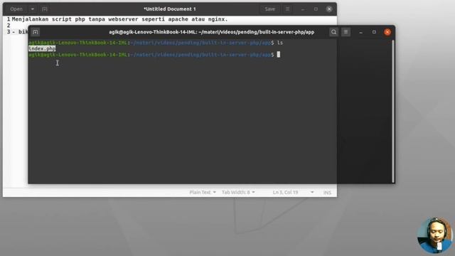 Menjalankan PHP tanpa Webserver atau XAMPP смотреть онлайн