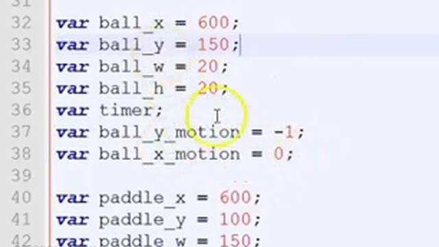 Coding JavaScript Games_Intro Pong 51 Setting Up for y collisions смотреть онлайн