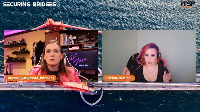 Conversation With Tricia Howard @TriciaKicksSaaS | Securing Bridges Podcast With Alyssa Miller смотреть онлайн