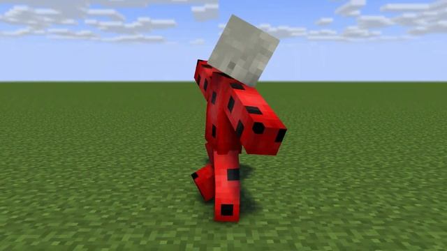 MONSTER SCHOOL : WALKER DANCE MEME LADYBUG SKELETON FAMILY - MINECRAFT ANIMATION смотреть онлайн