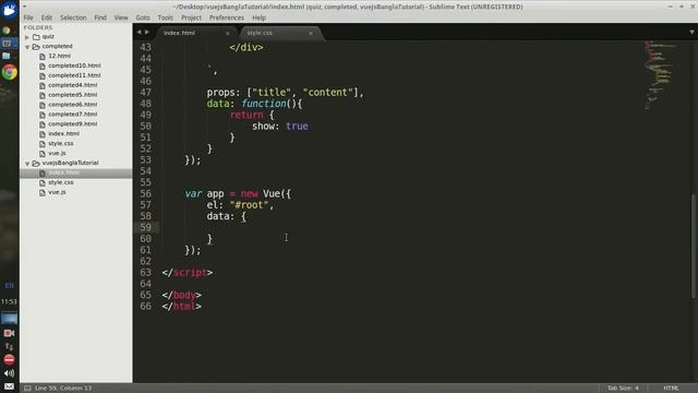 Vue.js 2 Bangla Tutorial #12 Component communications and custom events смотреть онлайн