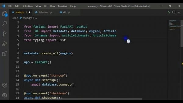 How to Build Async API in Python with FastAPI