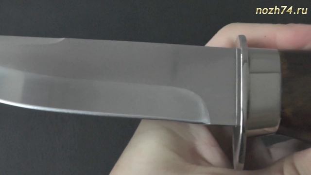 Нож Спец (Березовый кап, 100Х13М) - www.nozh74.ru смотреть онлайн