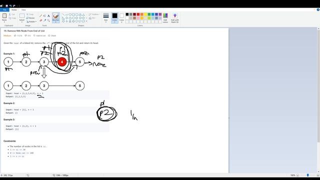 LeetCode 19. Remove Nth Node From End of List - Python смотреть онлайн