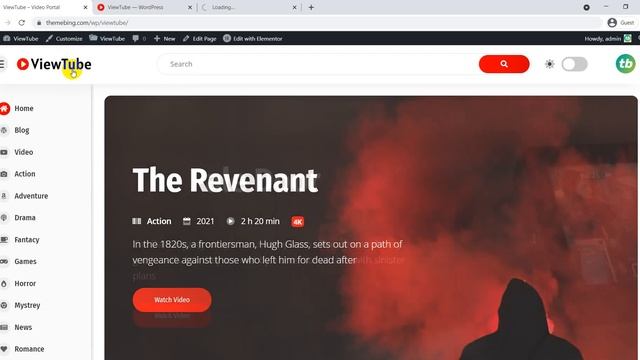 How to enable or disable dark mode ? - ViewTube WordPress Theme смотреть онлайн