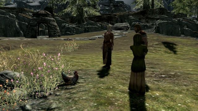 TESV Skyrim: Chicken Sacrifices Nord смотреть онлайн