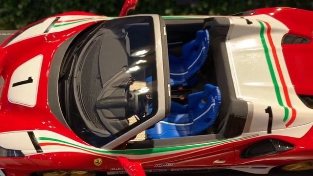 1/18 BBR Ferrari 488 Pista Spider Niki Lauda P18162LA