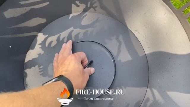 Обзор дизайнерской костровой чаши "Олени" от компании Fire-House смотреть онлайн