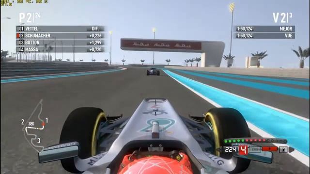 F1 2011 PC DirectX 11 Gameplay e5300 @3.6GHz ATi 5770 смотреть онлайн
