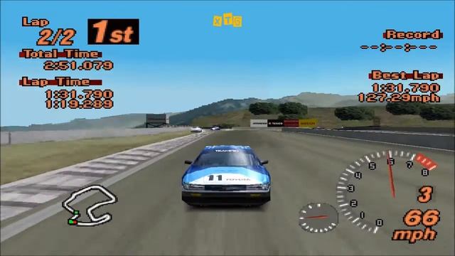 Gran Turismo 2 - Toyota Corolla Levin GT-APEX '83 HD Gameplay смотреть онлайн